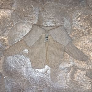 Barbie Fashion Pac Angora Collar Cardigan, Vintage